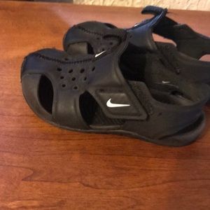 Nike black water shoes